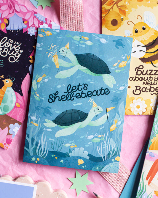 Let's Shell-ebrate Greetings Card