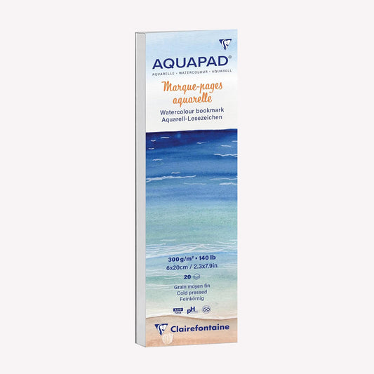 Clairefontaine Bookmark Aquapad Watercolour Paper Pad