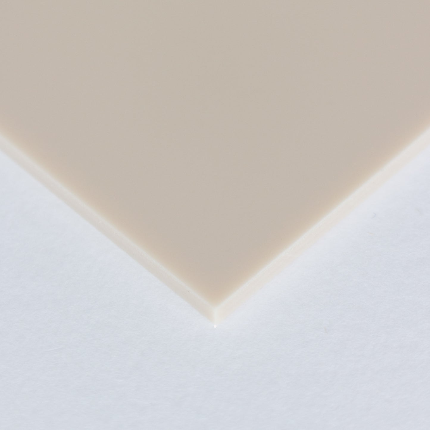 Front side of the soft cut, easy carve beige lino block (sheet), made by essdee.