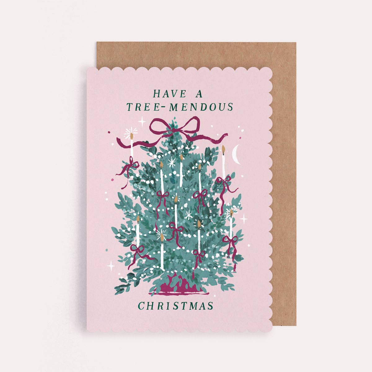 Have A Tree-mendous Christmas Greetings Card