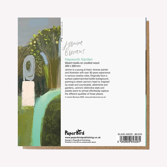 Hepworth Garden Greetings Card