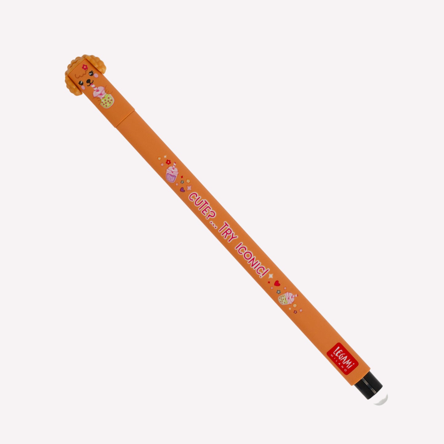 Legami Fur-Ever Friends limited edition pen set Poodle with text reading "Cute... Try Iconic."