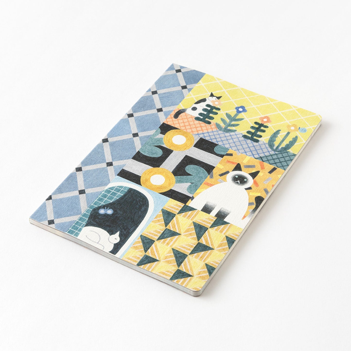 Midori Cat & Books Yuru Log B6 Notebook