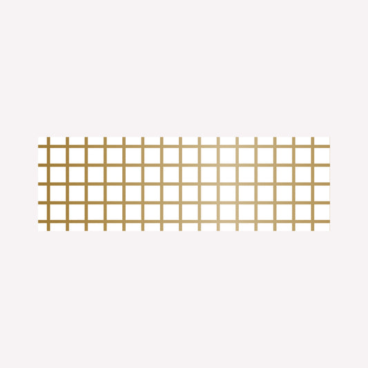 MT Hougan Gold Grid Washi Tape