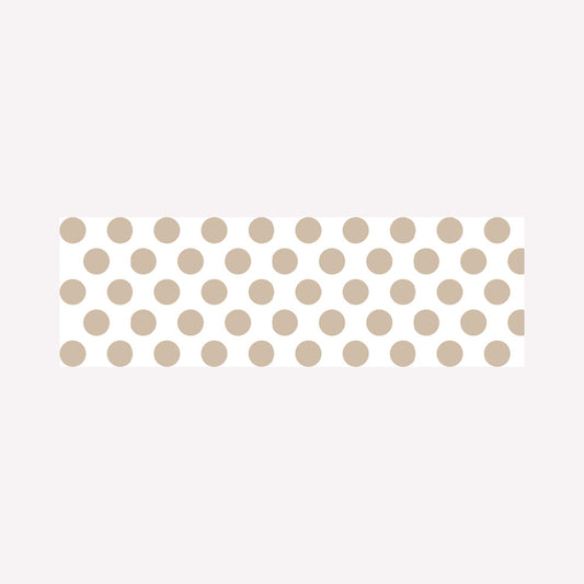 MT Deco Milk Tea Beige Dot Washi Tape