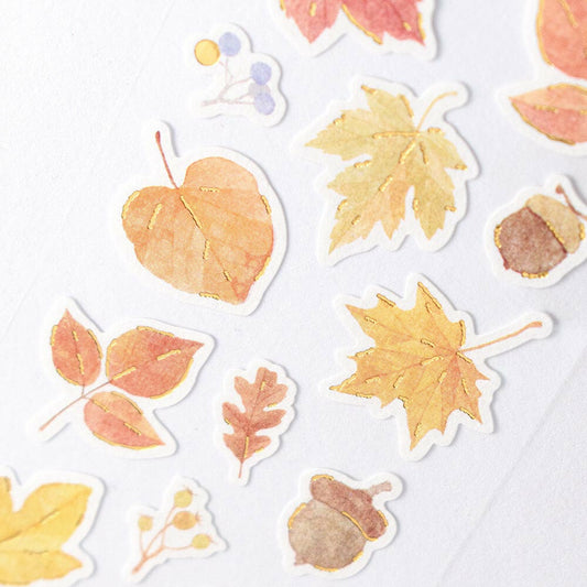 NB Autumn Leaves Sticker Sheet