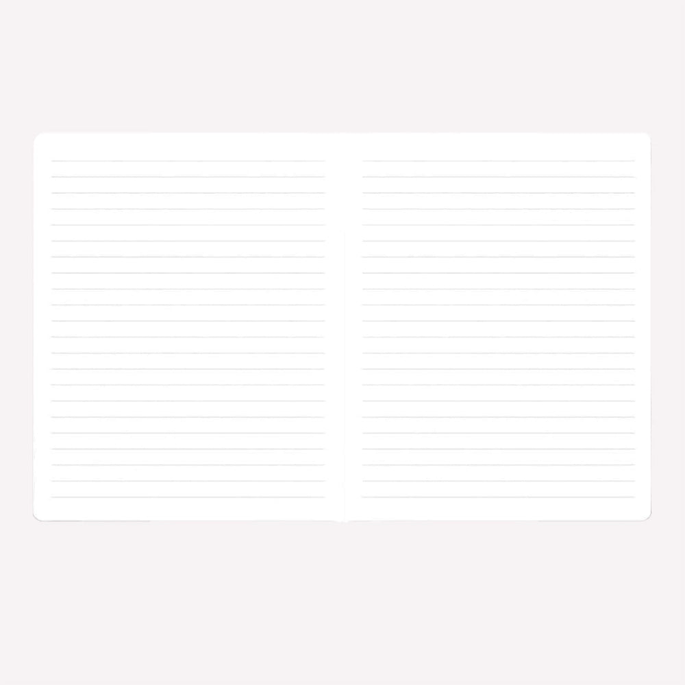 Internal lined pages of Ohh Deer's exercise notebook with plenty of room for writing, planning and making notes.