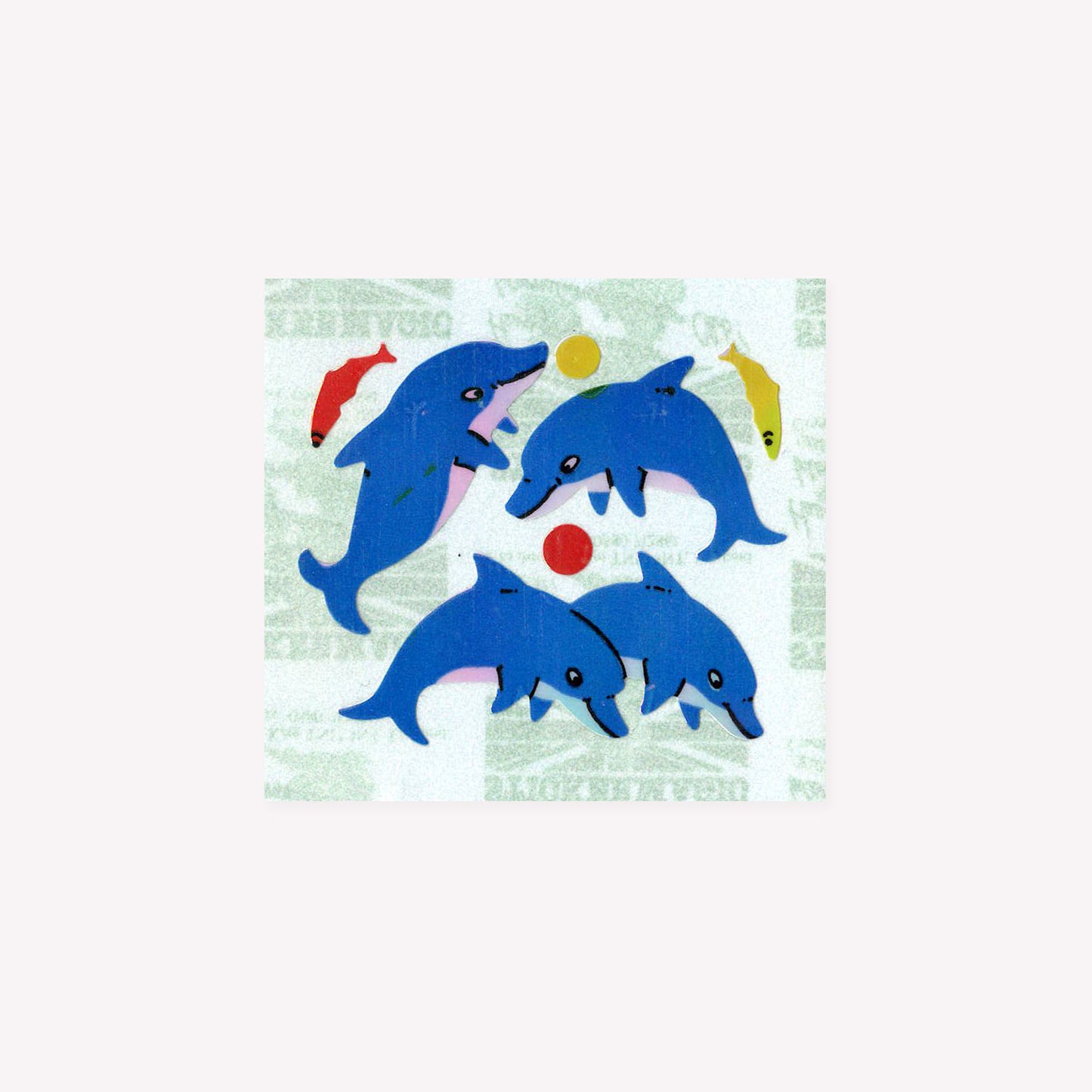 Stickermagic Pearlie Dolphin Mini Sticker Sheet