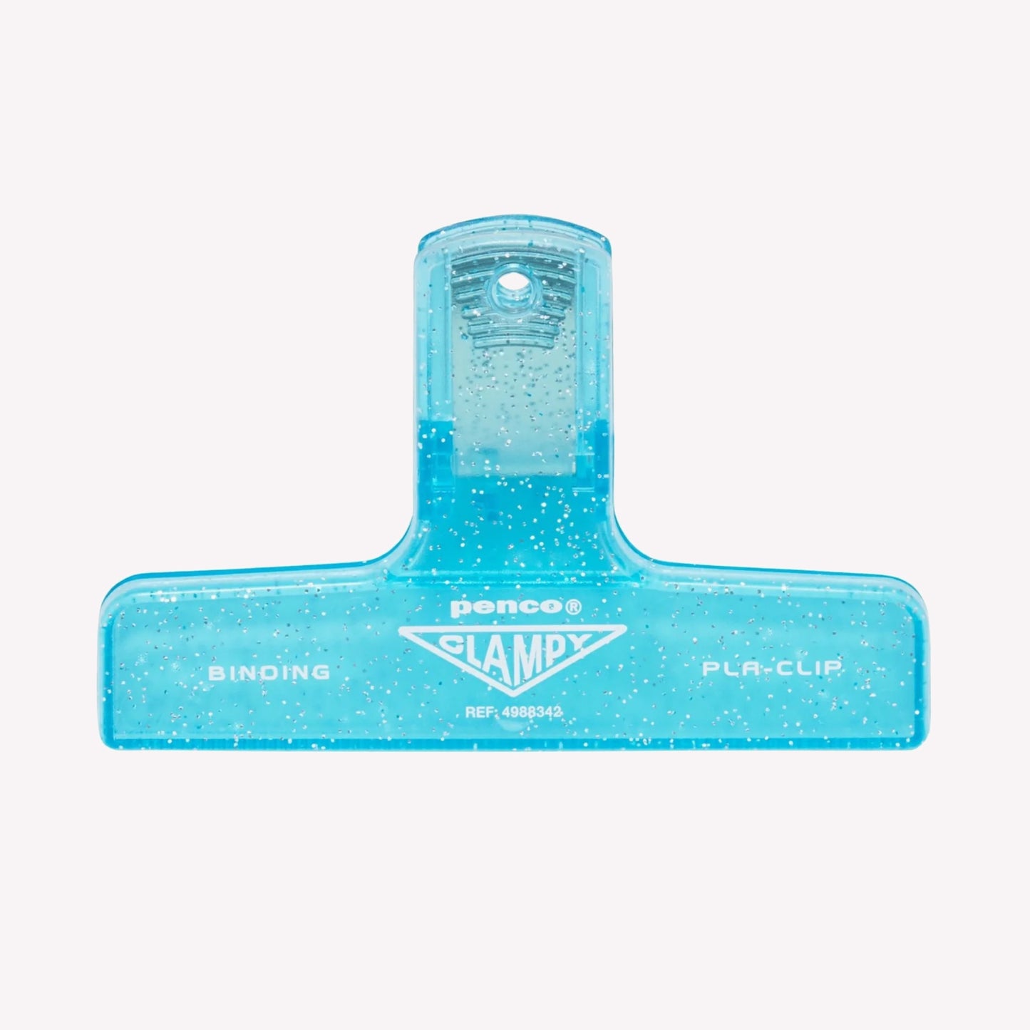 Penco Clampy Glitter Plastic Binder Clip