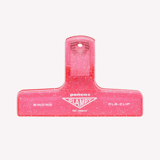 Penco Clampy Glitter Plastic Binder Clip