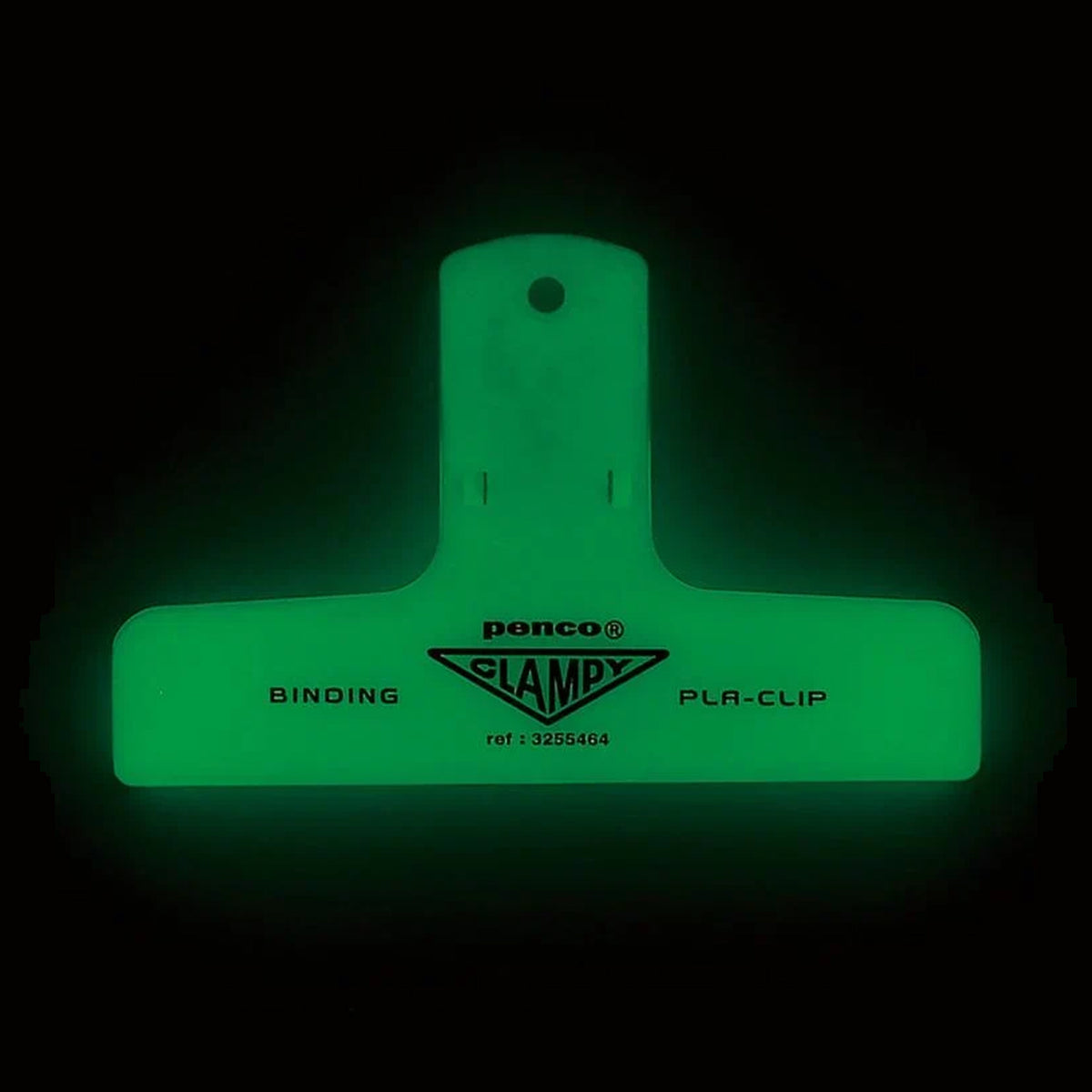 Penco Clampy Glow in the Dark Plastic Binder Clip