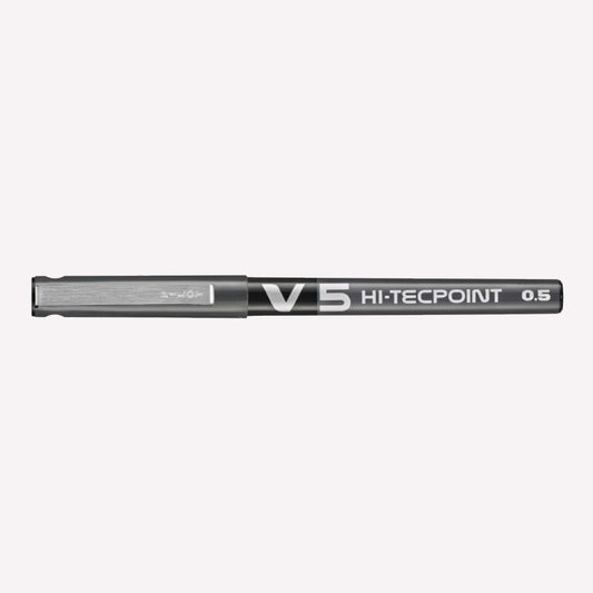 Pilot Hi-Tecpoint V5 Black Rollerball Pen