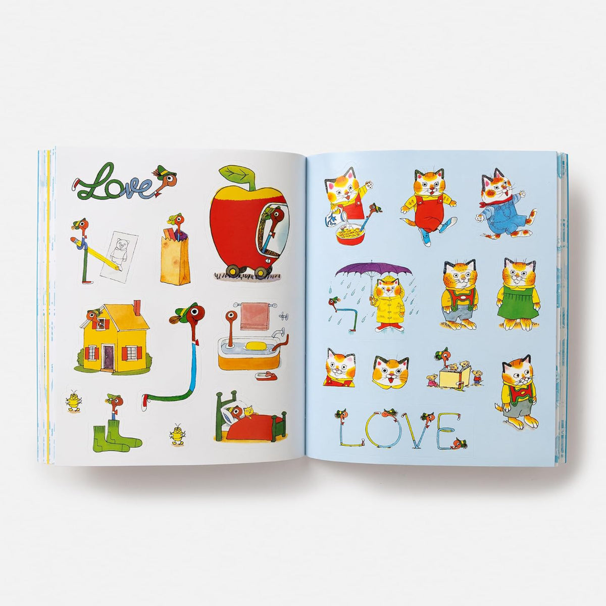 Richard Scarry's Busy Busy Sticker Book