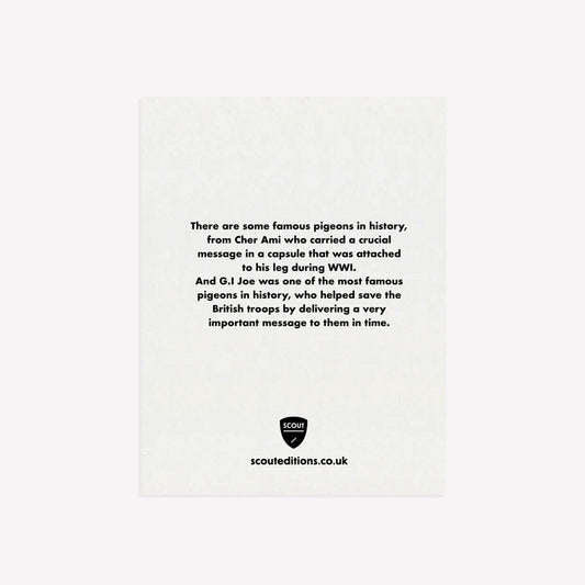Pigeon Mini Greetings Card