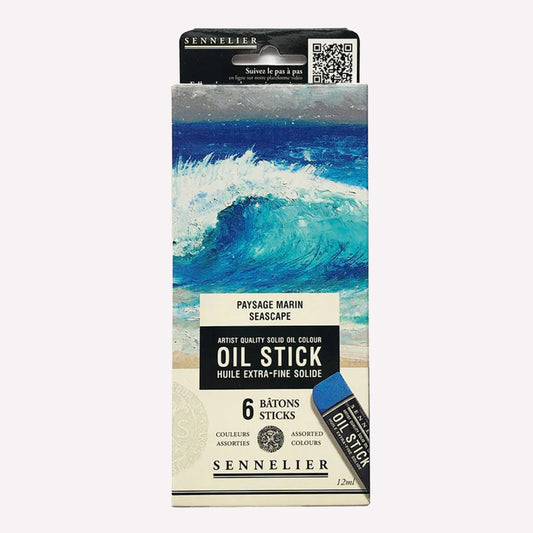 Sennelier Extra-Fine Oil Sticks Seascape Set of 6