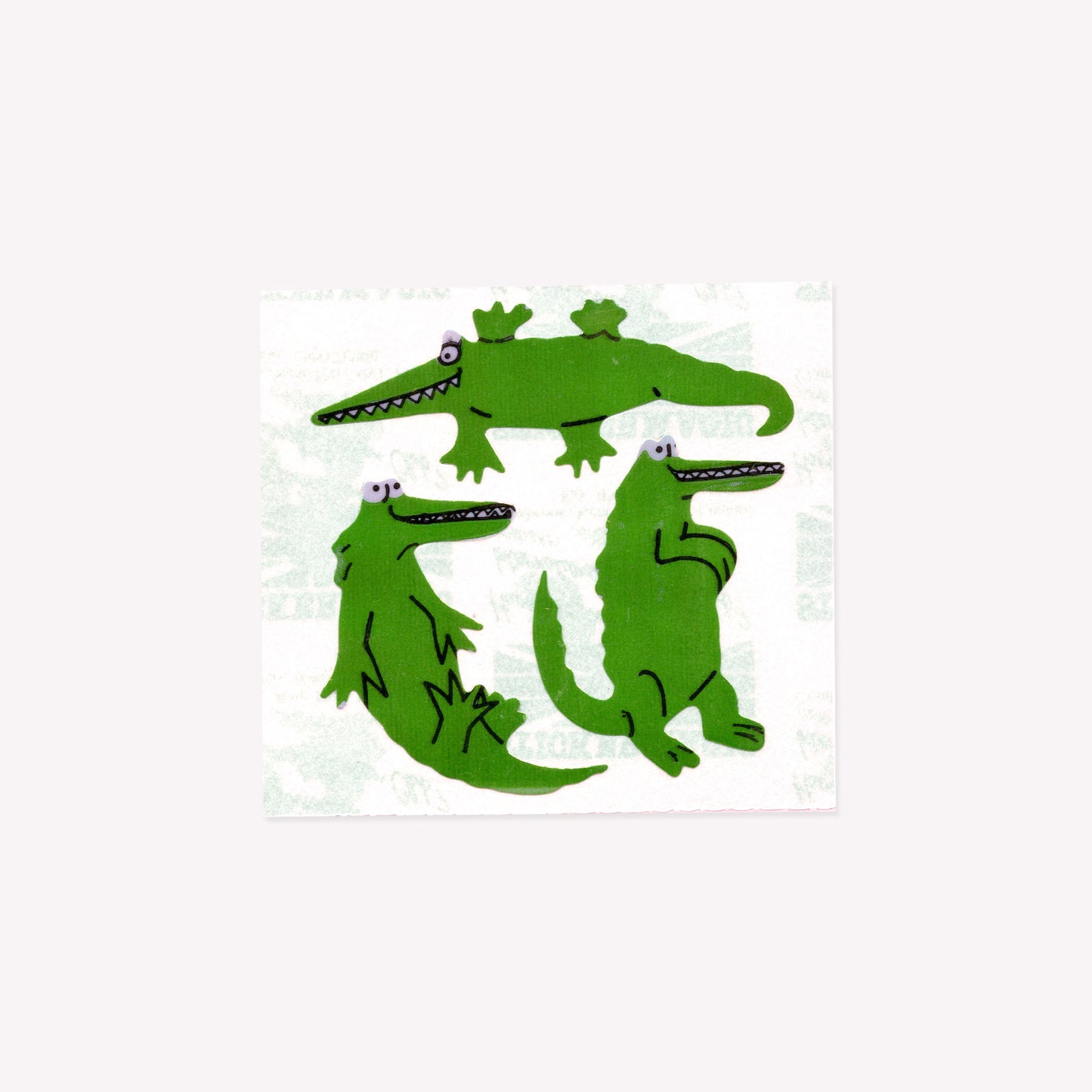 Stickermagic Pearlie Crocodiles Mini Sticker Sheet