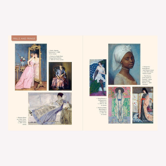 The Art Lovers Sticker Book