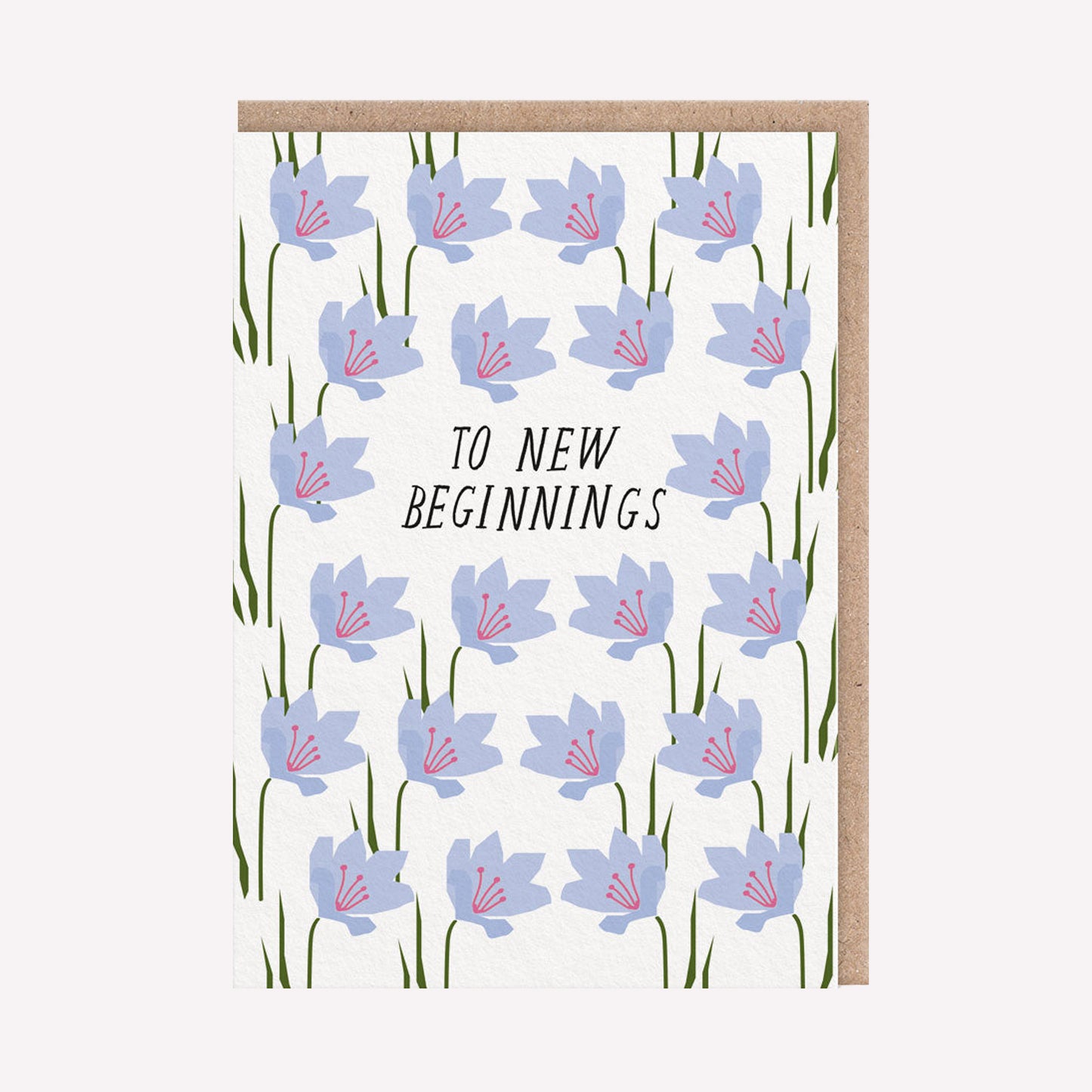 To New Beginnings Greetings Card