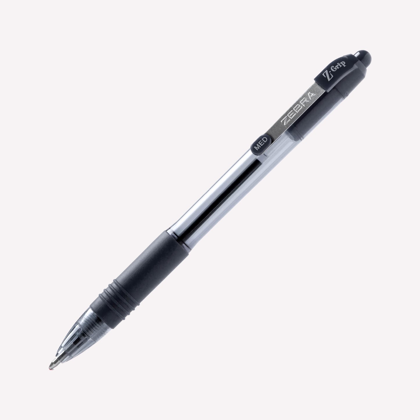 Zebra Z-Grip Black Retractable Ballpoint Pen