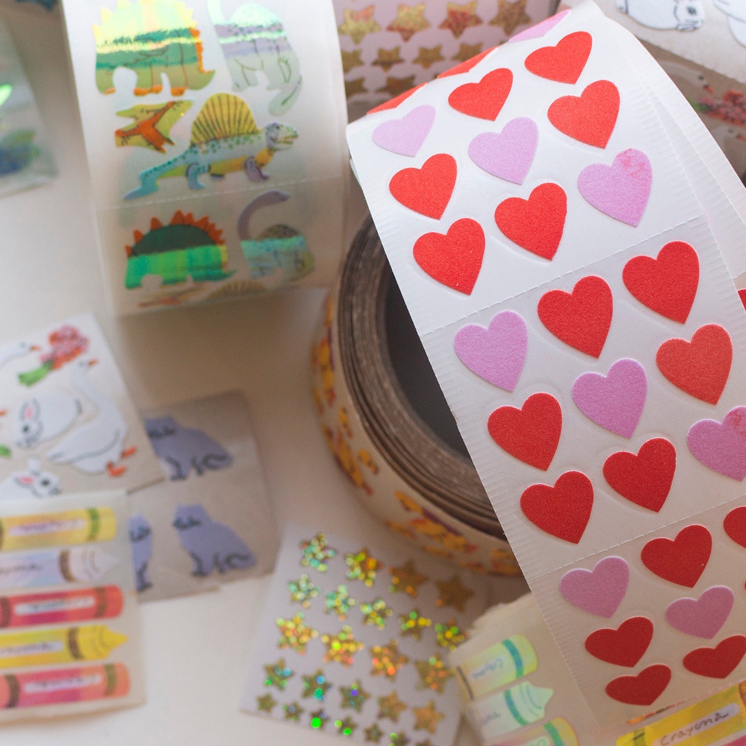 Stickers, Sticker Sheets & Books