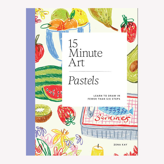 15 Minute Art: Pastels Book