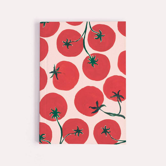 Vine Tomatoes Mini A6 Plain Notebook