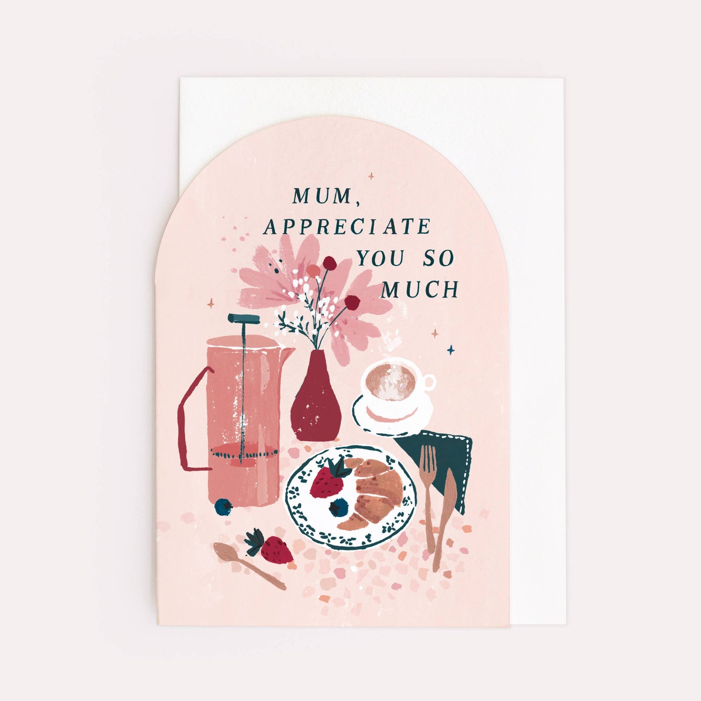 Appreciate You So Much Mum Greetings Card