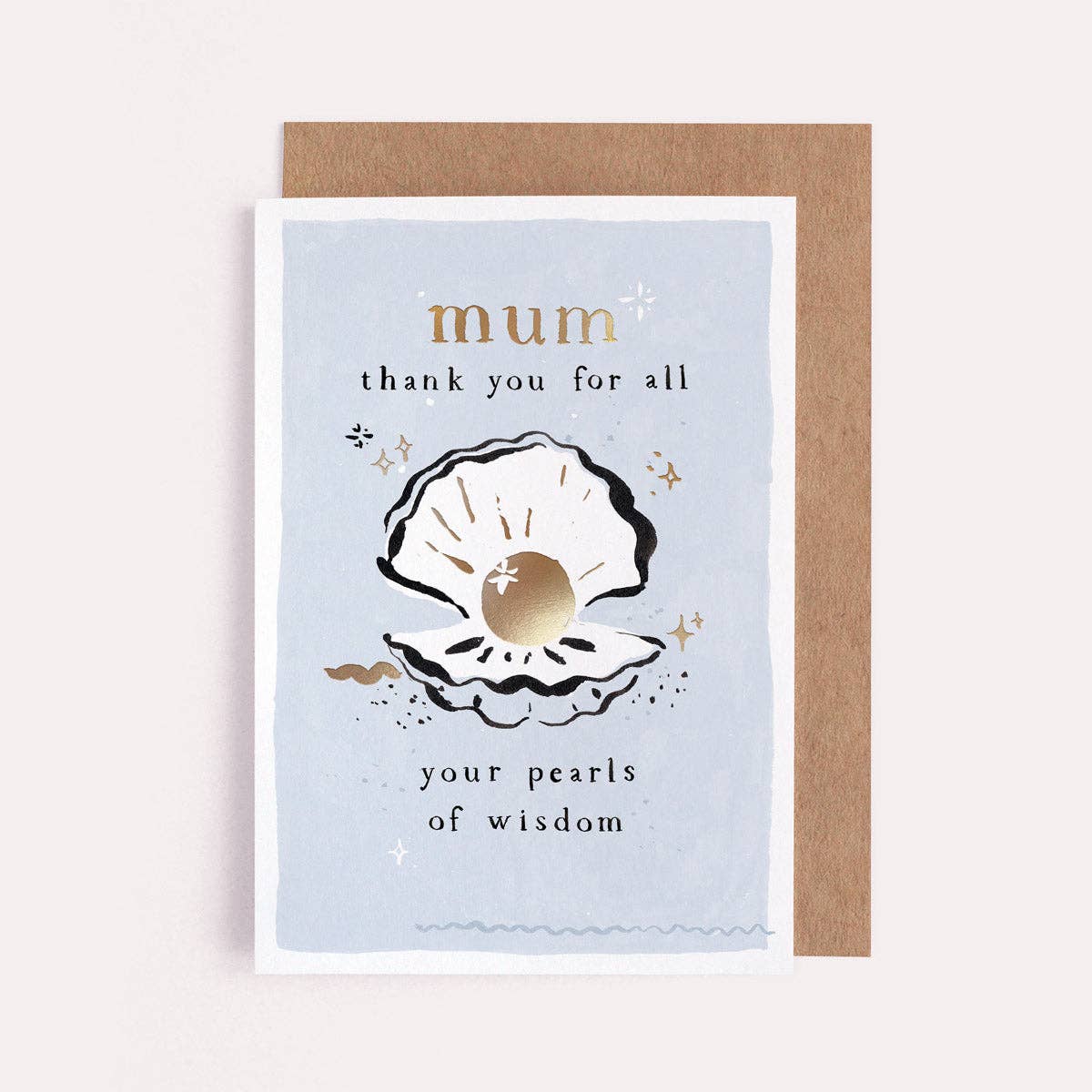 Pearls of Wisdom Mother's Day Greetings Card