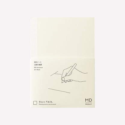 MD Paper Product A6 Blank Notebook