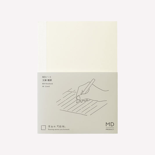 MD Paper Product A6 Lined Notebook