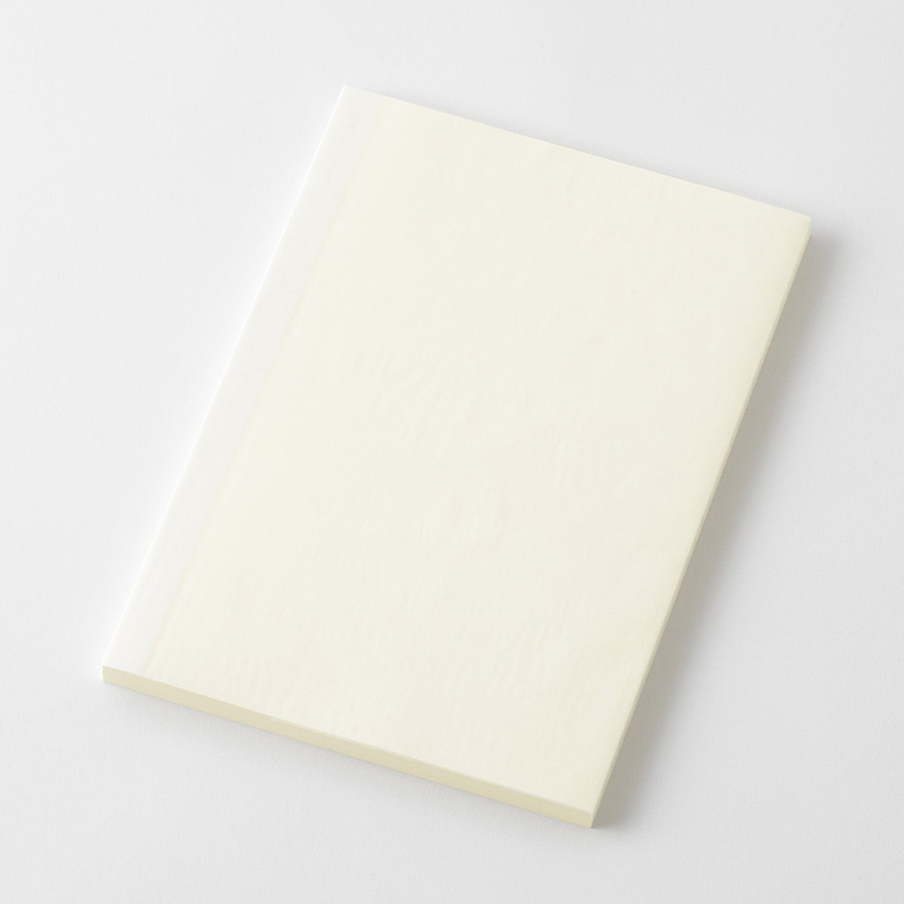 MD Product A5 blank notebook with a protective glassine cover. 