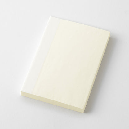 MD Product A7 notebook with a glassine protective cover. 