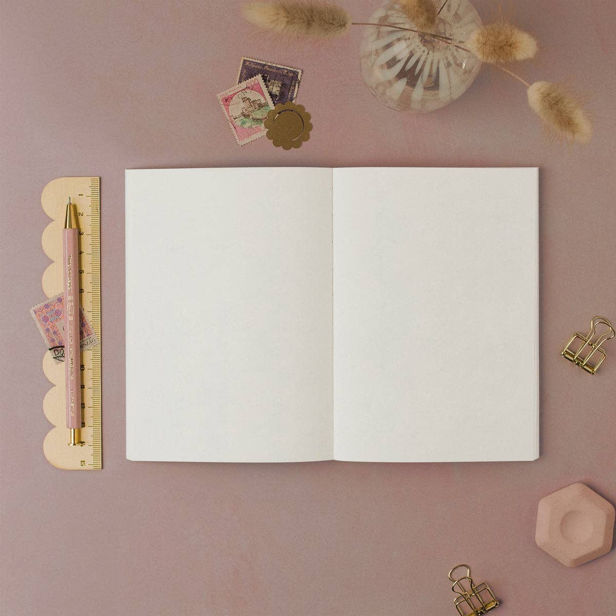 Vine Tomatoes Mini A6 Plain Notebook