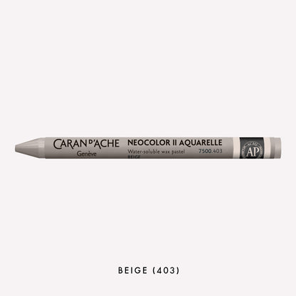 Caran D'ache Neocolor II Water-Soluble Wax Pastels