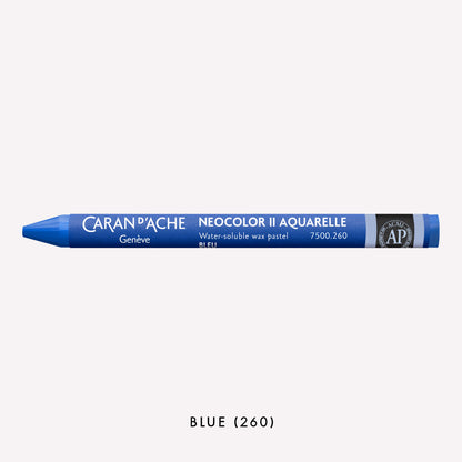 Caran D'ache Neocolor II Water-Soluble Wax Pastels