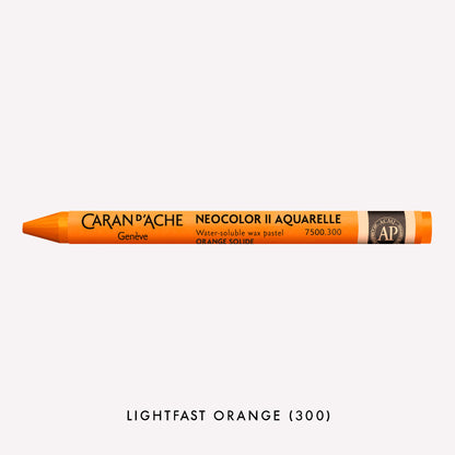 Caran D'ache Neocolor II Water-Soluble Wax Pastels