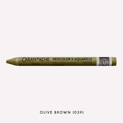 Caran D'ache Neocolor II Water-Soluble Wax Pastels