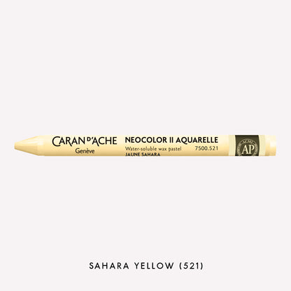 Caran D'ache Neocolor II Water-Soluble Wax Pastels