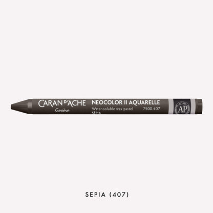 Caran D'ache Neocolor II Water-Soluble Wax Pastels