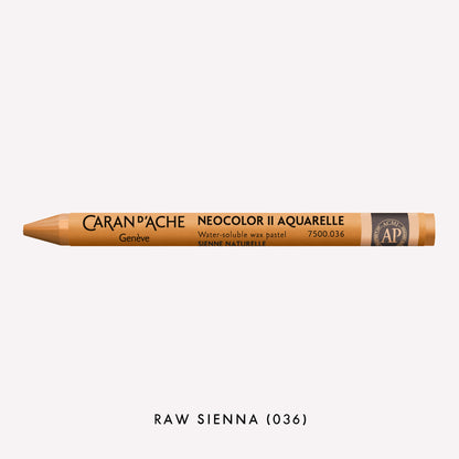 Caran D'ache Neocolor II Water-Soluble Wax Pastels