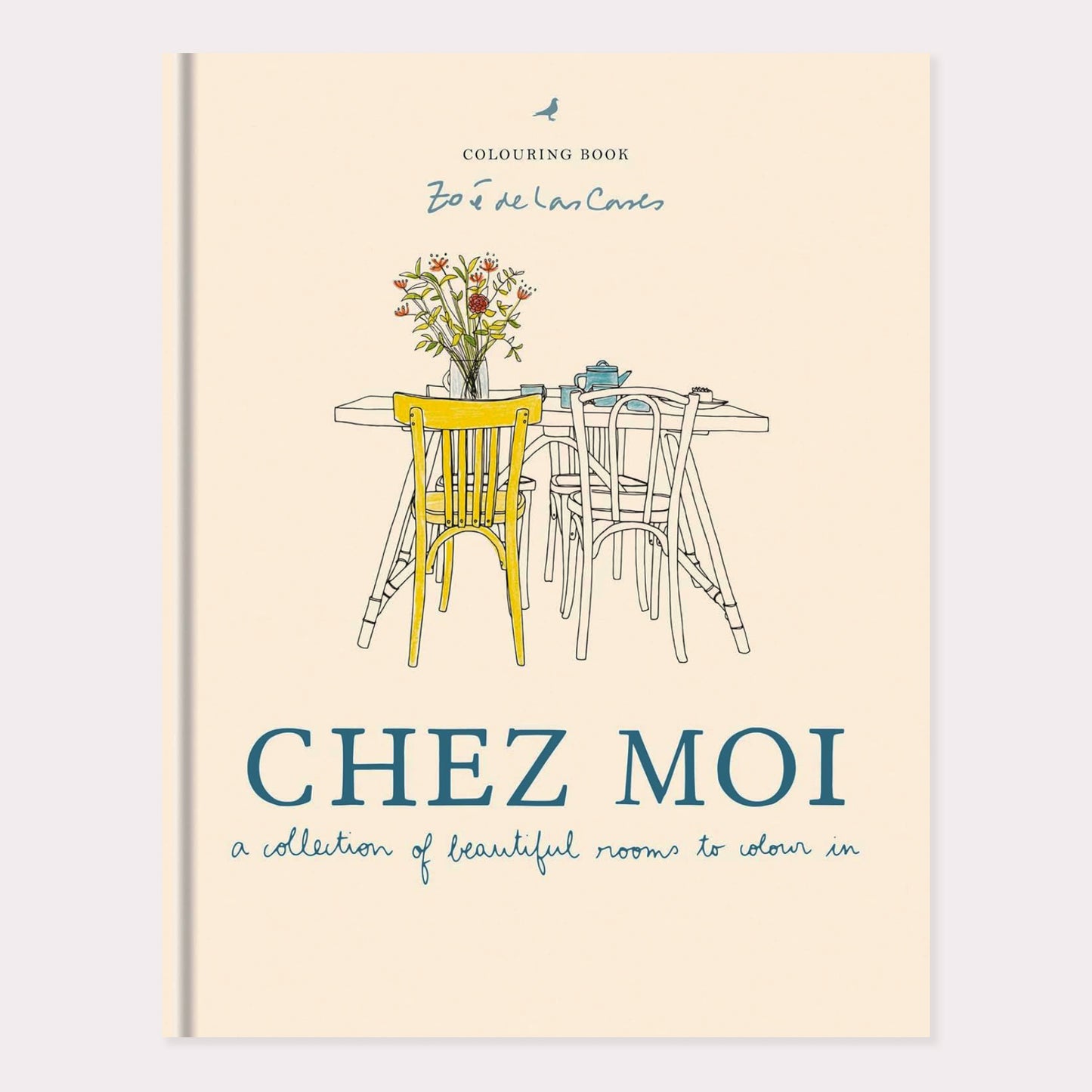 Chez Moi: A Collection Of Beautiful Rooms To Colour Colouring Book