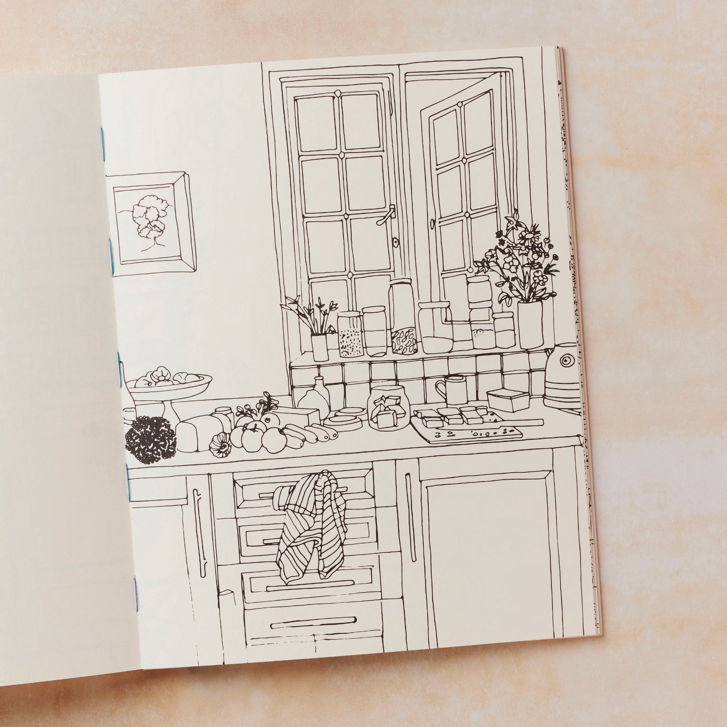 Chez Moi: A Collection Of Beautiful Rooms To Colour Colouring Book