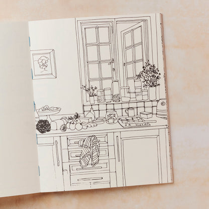 Chez Moi: A Collection Of Beautiful Rooms To Colour Colouring Book