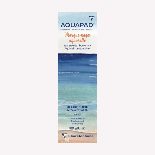 Clairefontaine Bookmark Aquapad Watercolour Paper Pad