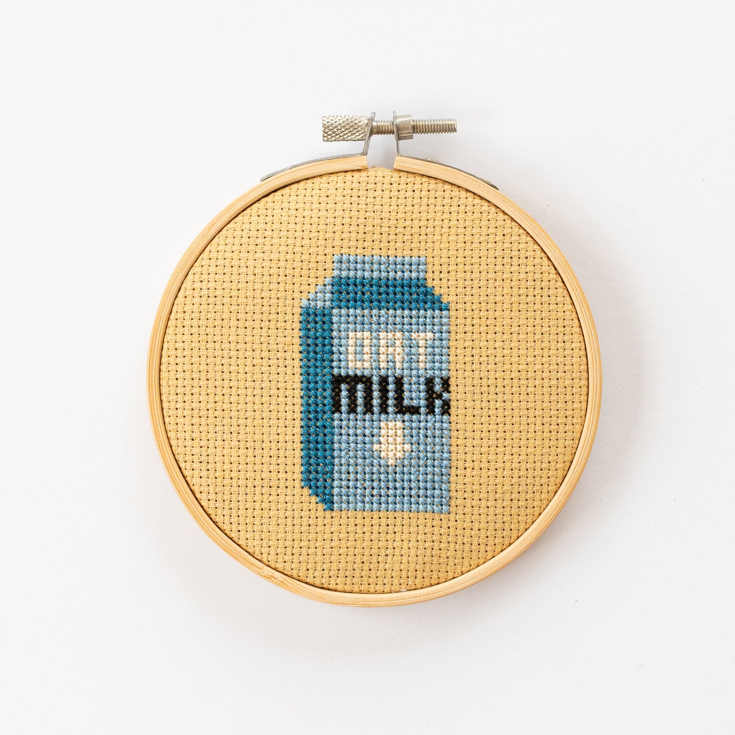 Cotton Clara Oat Milk Mini Cross Stitch Kit