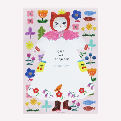 Cozyca Aiko Fukawa Cat Writing Paper Pad