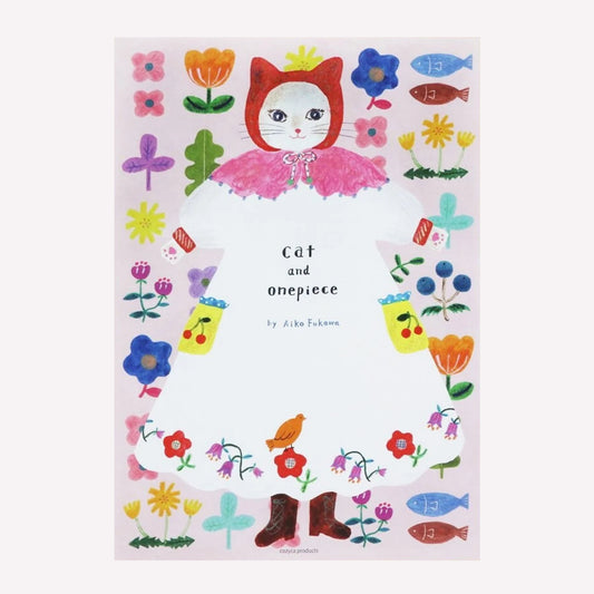 Cozyca Aiko Fukawa Cat Writing Paper Pad