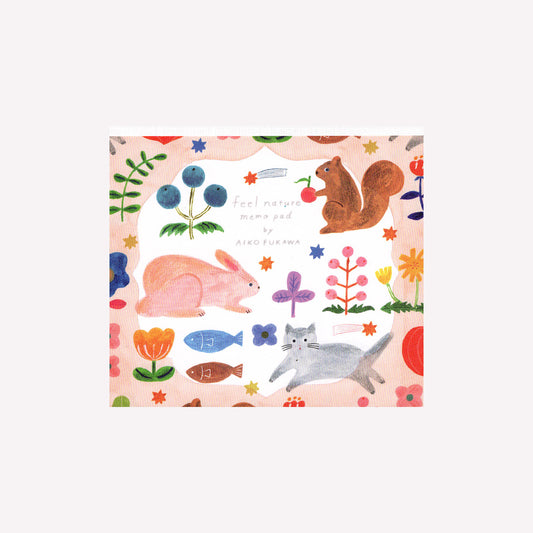 Cozyca Aiko Fukawa Feel Nature Memo Pad