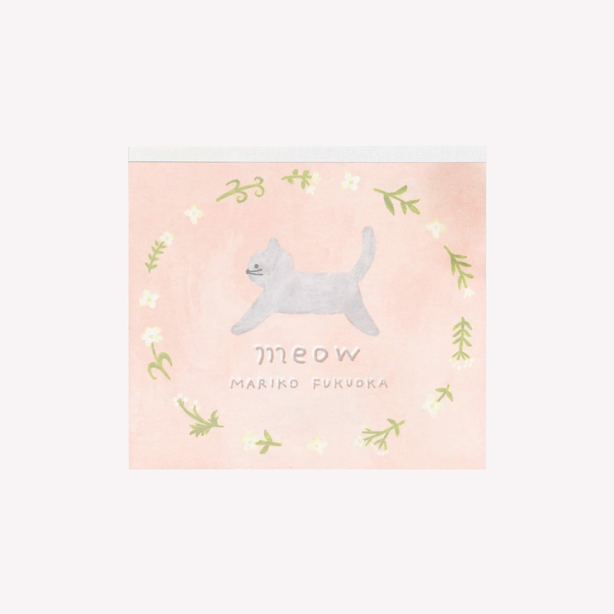 Cozyca Mariko Fukuoka Cat Meow Memo Pad