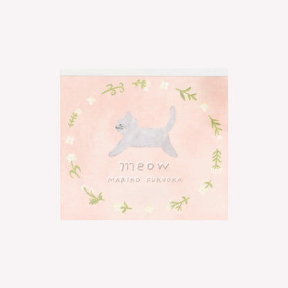 Cozyca Mariko Fukuoka Cat Meow Memo Pad